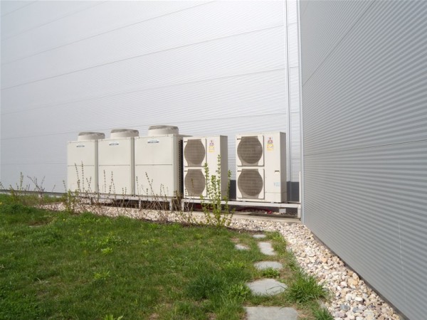 Tepelné čerpadlo v létě